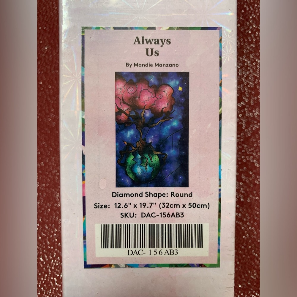 🌟Diamond Art Club Diamond Painting Kit Always Us